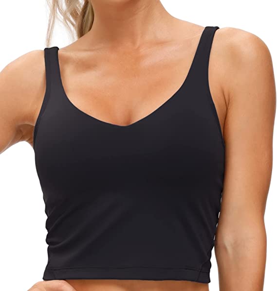 Women’s Longline Sports Bra Wirefree Padded Medium 