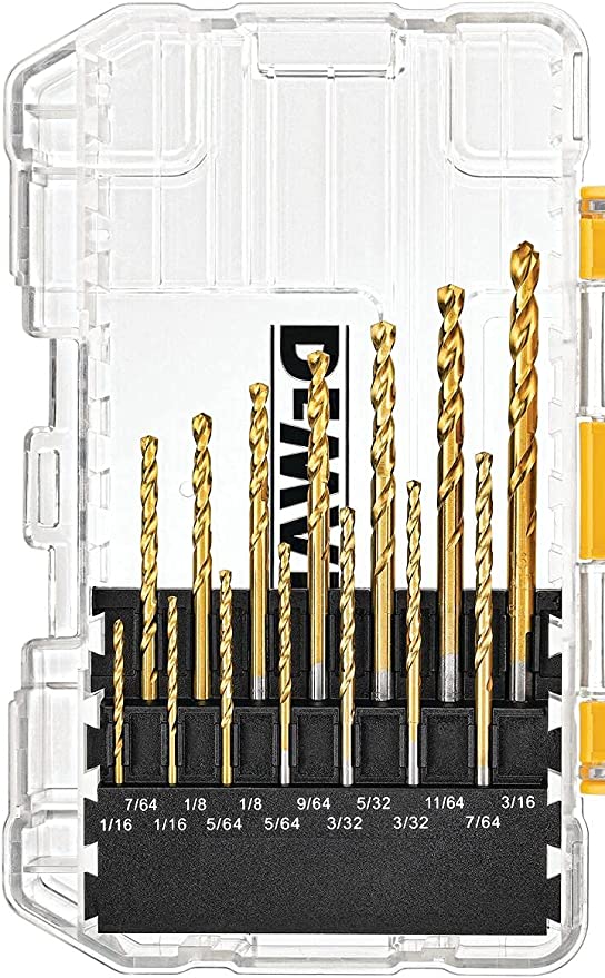 DEWALT Titanium Nitride Coated Drill Bit Set