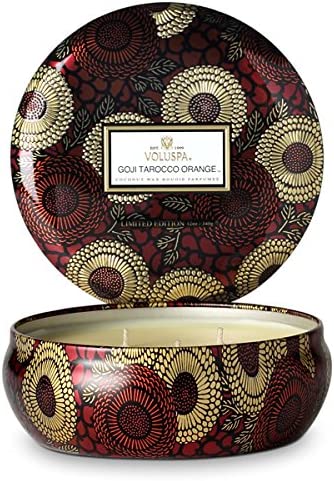 Voluspa Goji Tarocco Orange Candle 