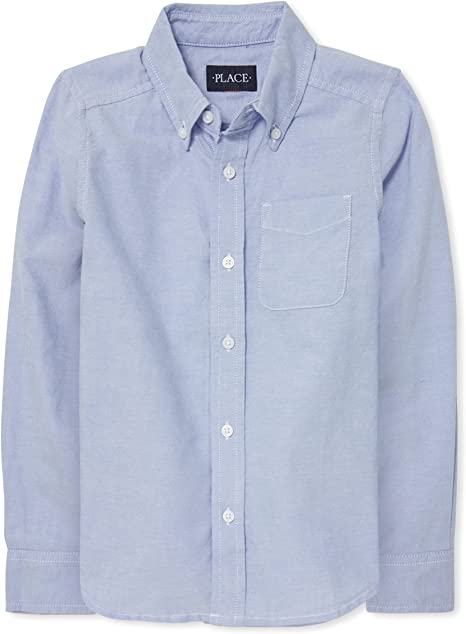 The Children's Place Boys' Long Sleeve Oxford Shirt