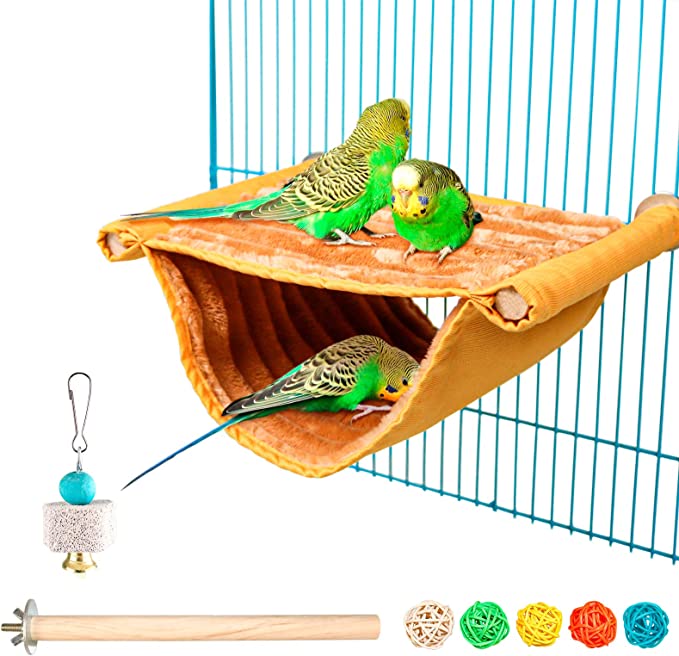 Bird Nest House Winter Warm Parrot House 