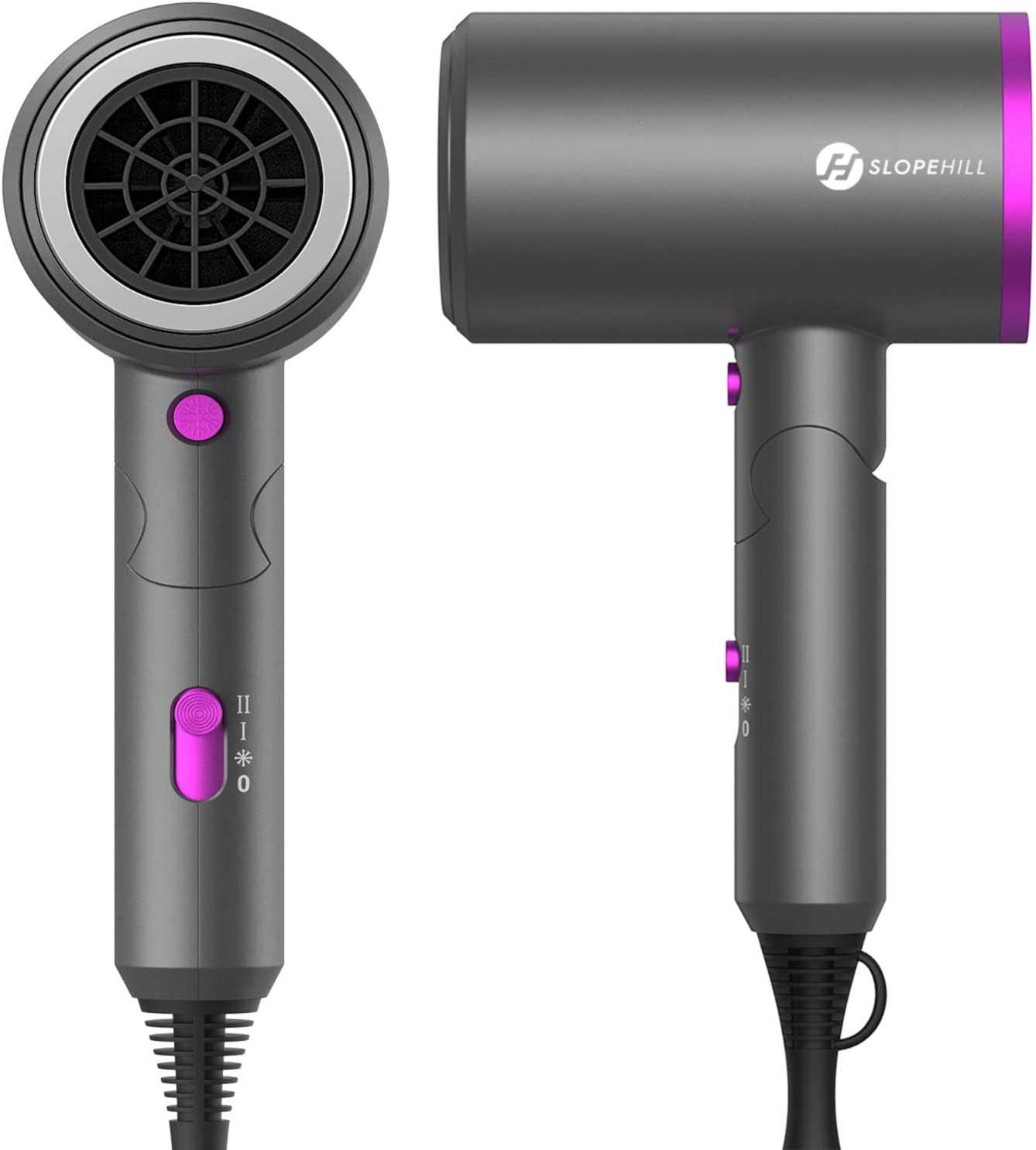 Hair Dryer, slopehill (Safety Upgraded) 1800W 