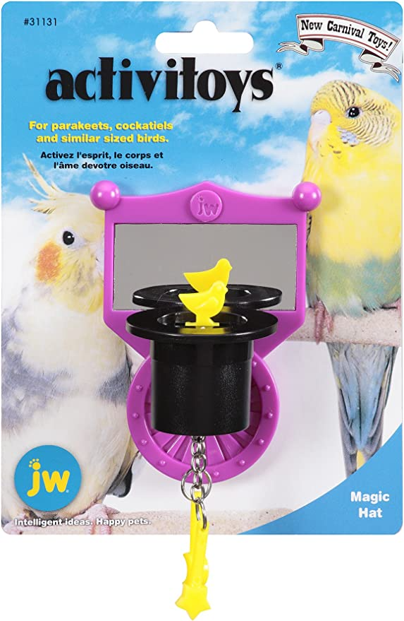 JW Pet Company Activitoys Magic Hat Bird Toy