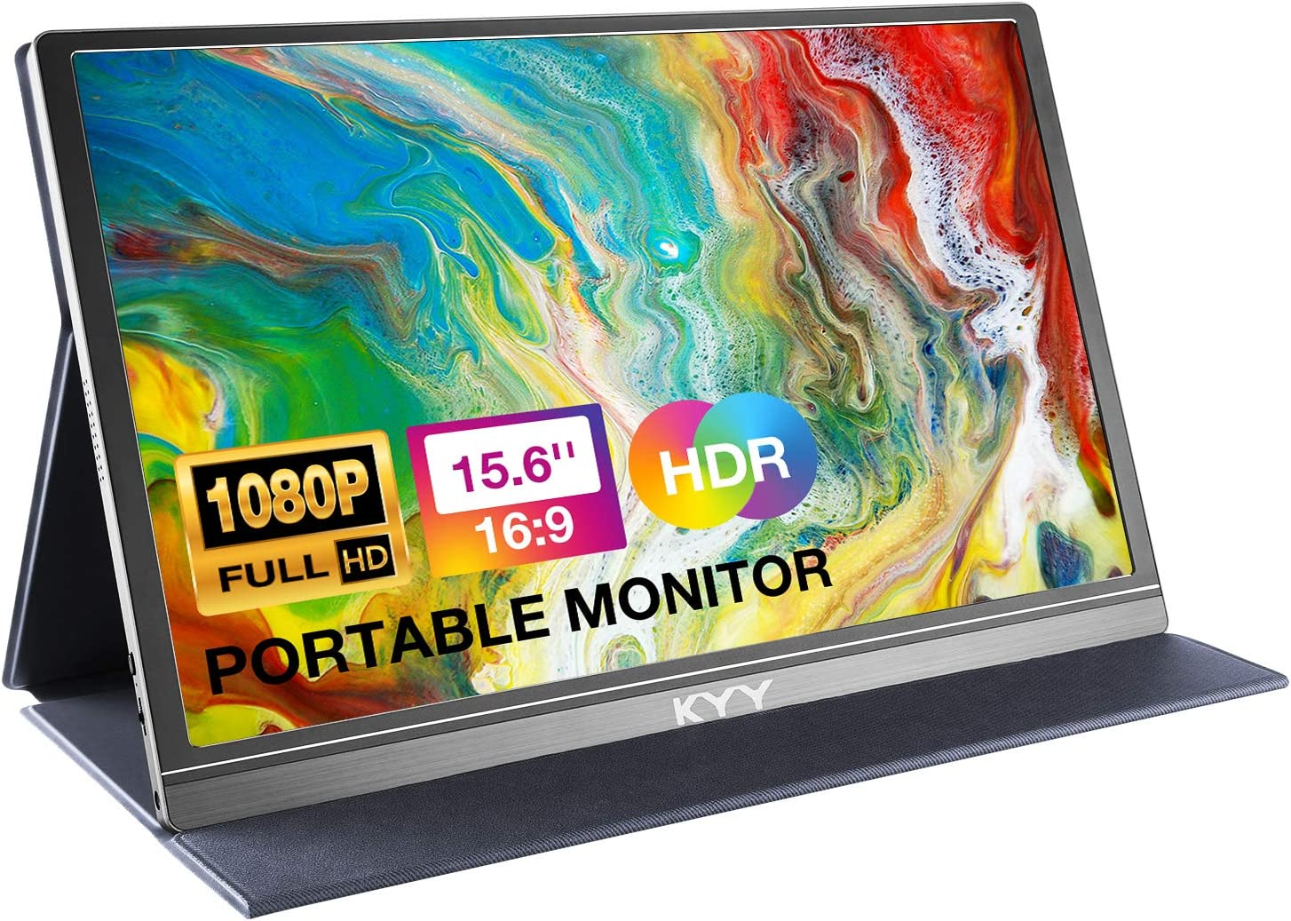 Portable Monitor - KYY 15.6inch 1080P FHD USB