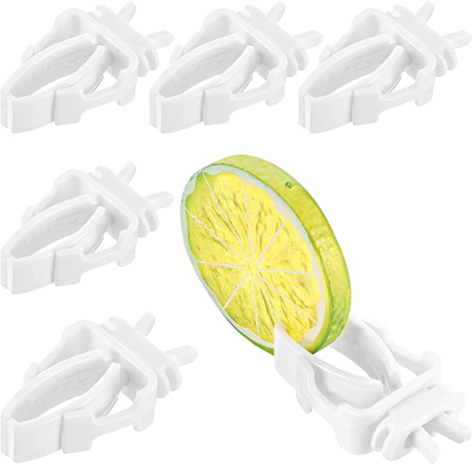 6 Pieces Bird Cage Food Holder Parrot Fruit Vegetable Clips 