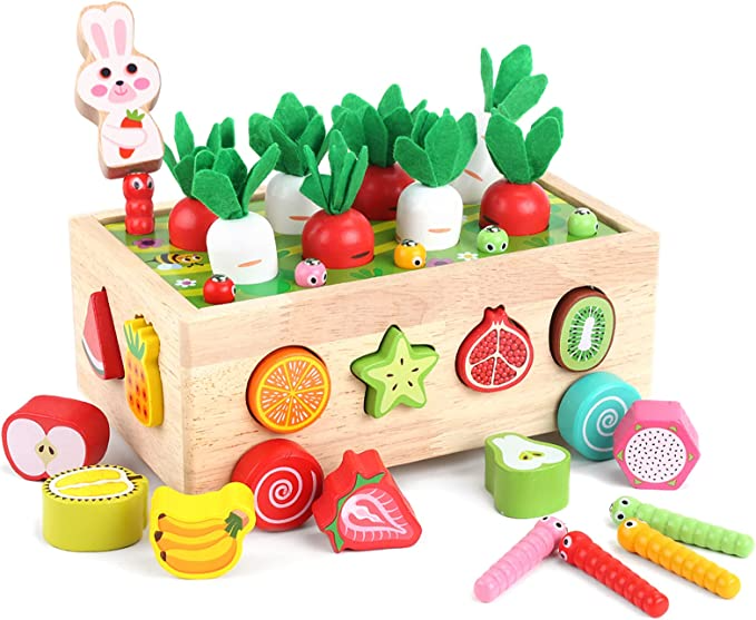 Toddlers Montessori Wooden Educational Toys 