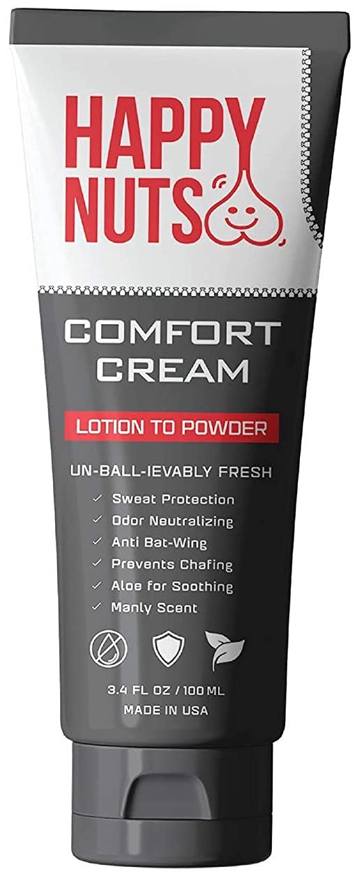 Happy Nuts Comfort Cream | Deodorant For Men | Anti-Chafing