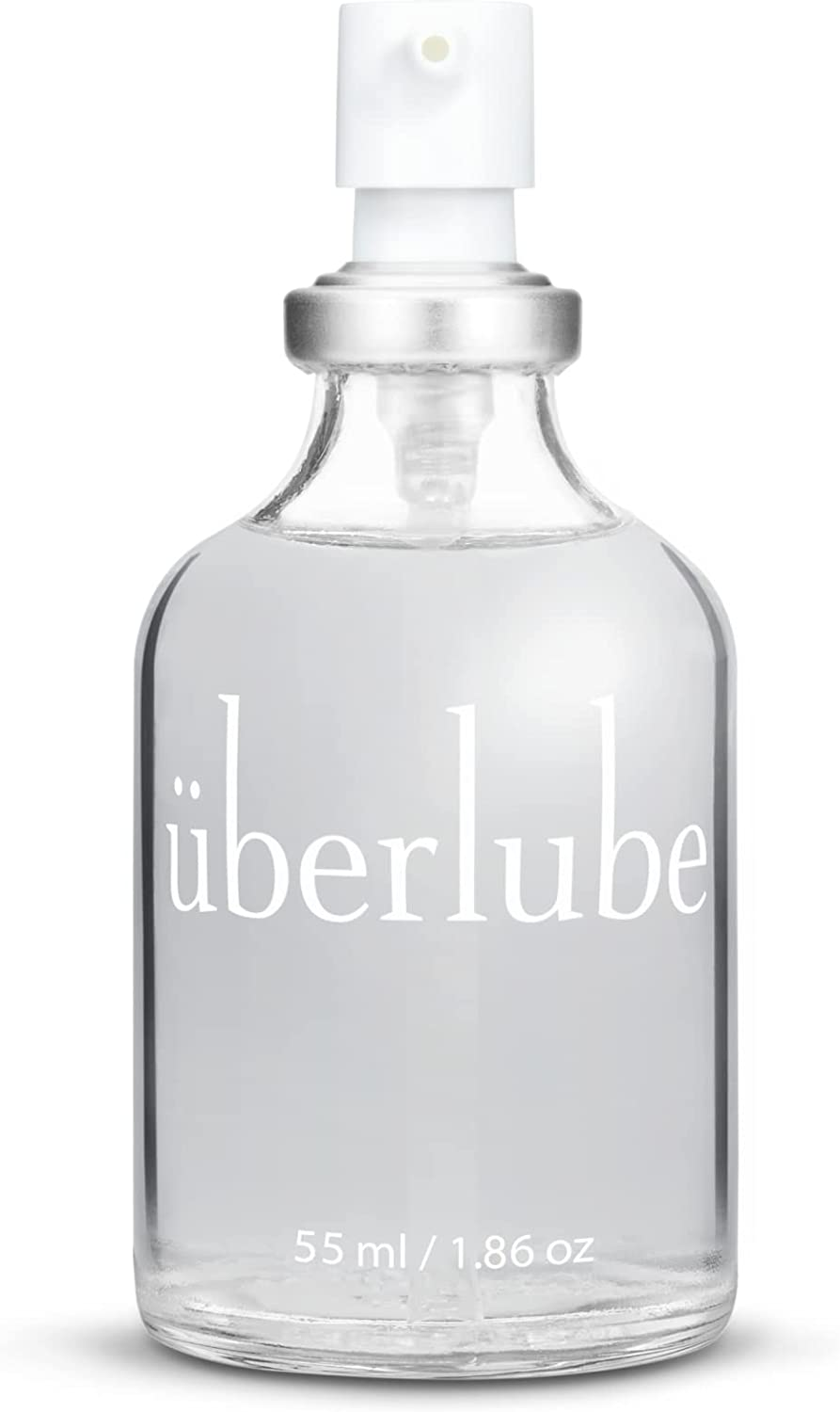 Überlube Silicone Lubricant | Latex-Safe Silicone Lube Personal Lubrication 