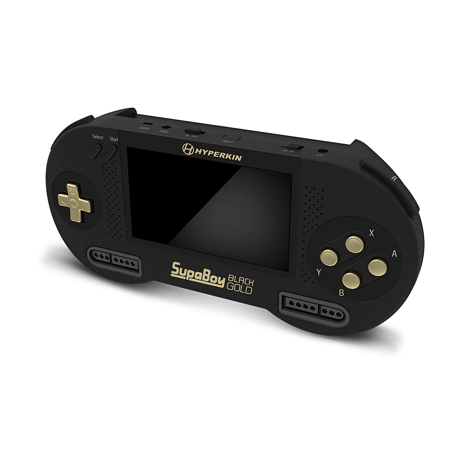 Hyperkin SupaBoy Blackgold Portable Pocket Console 