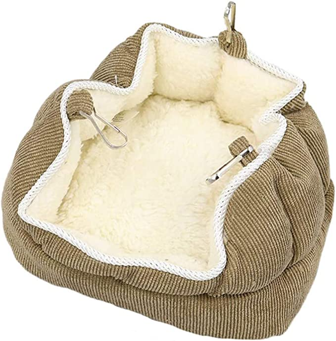 Bird Soft Nest Hanging Hammock Bed Toy 