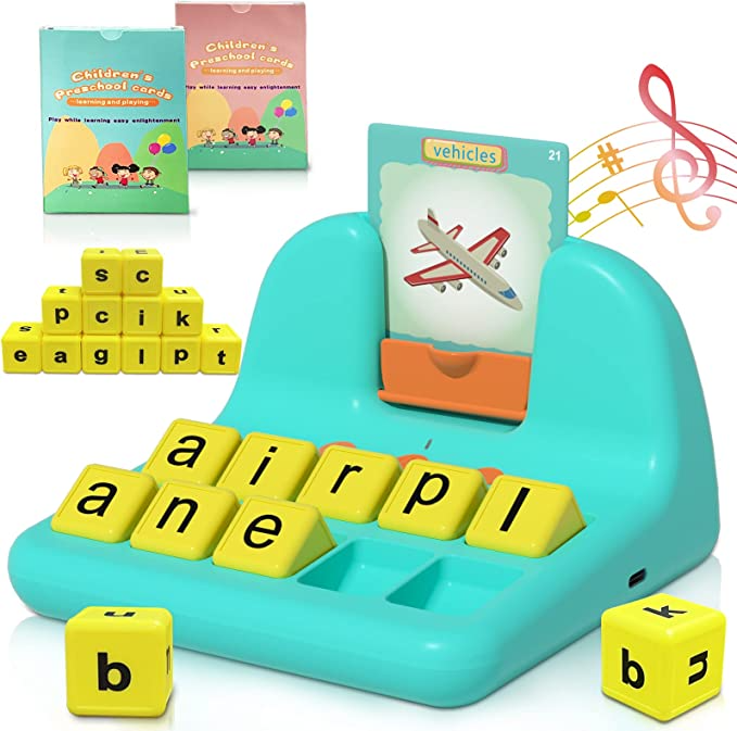 Matching Letter Game Learning Educational Toys with Music 