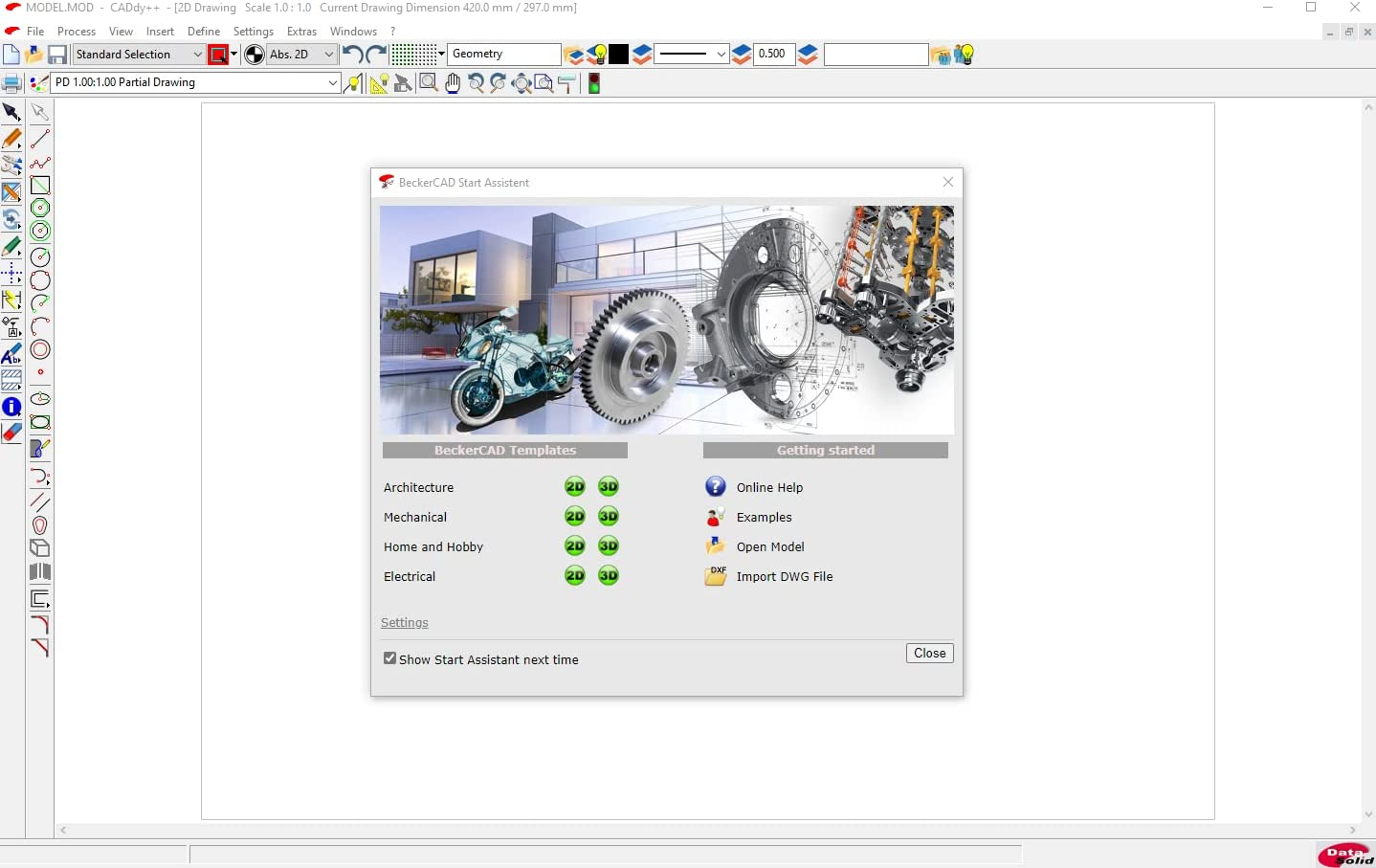 CAD software compatible with AutoCAD and Windows 11, 10, 8 and 7 