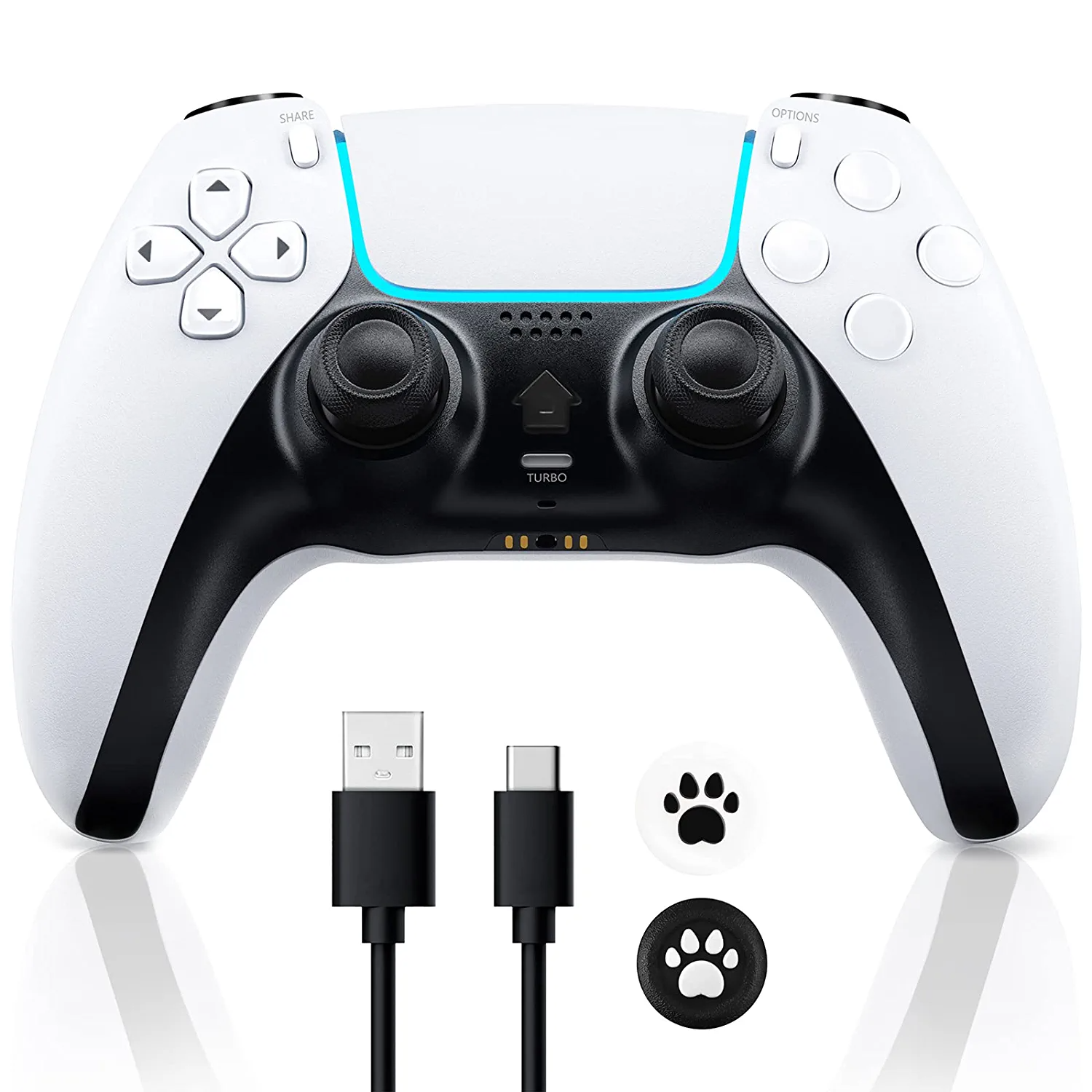 Wireless Controller for PS4 Dualshocked 4 Game Controller 