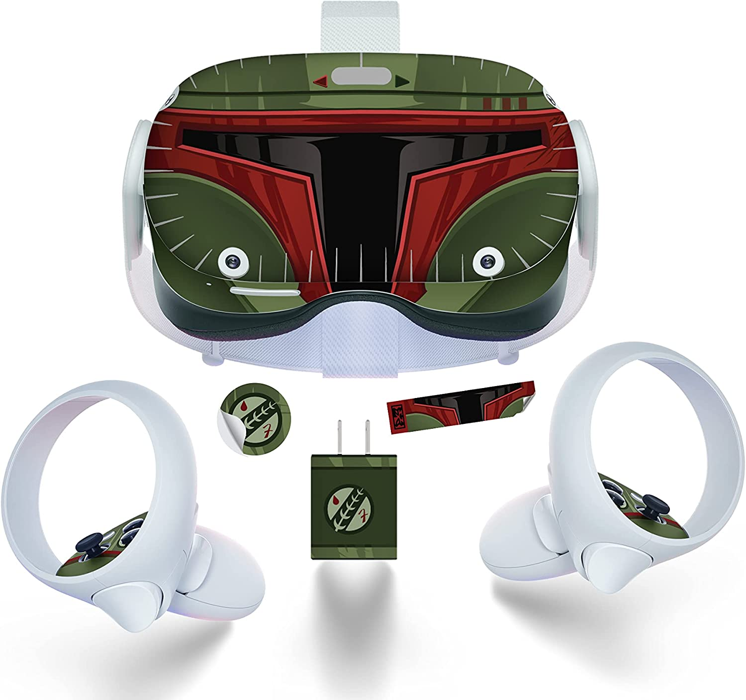 Arlon Graphics Bounty Hunter Skin Wrap Decal for Oculus Quest 2 - Includes Decals 