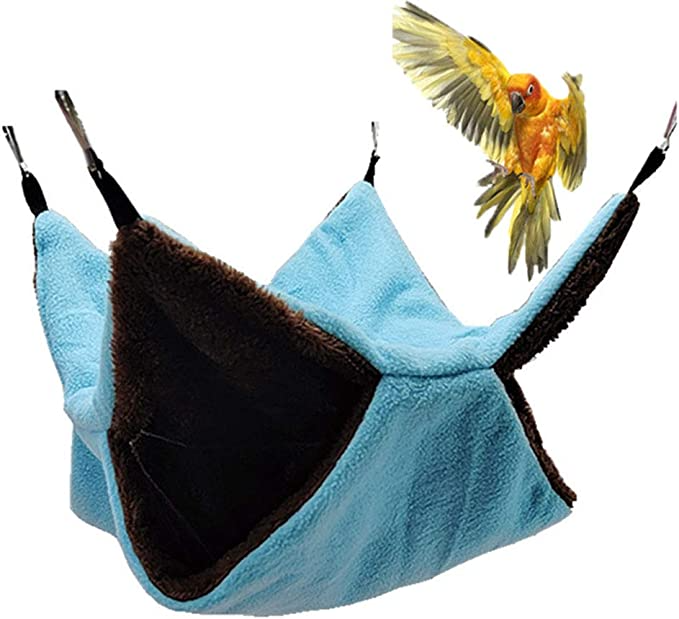 Bird Nest Double Layer Hanging Hammock Bed Toy