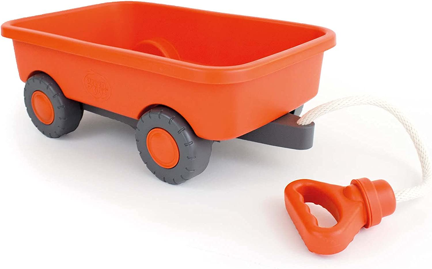 Green Toys Wagon, Orange - Pretend Play, Motor Skills 