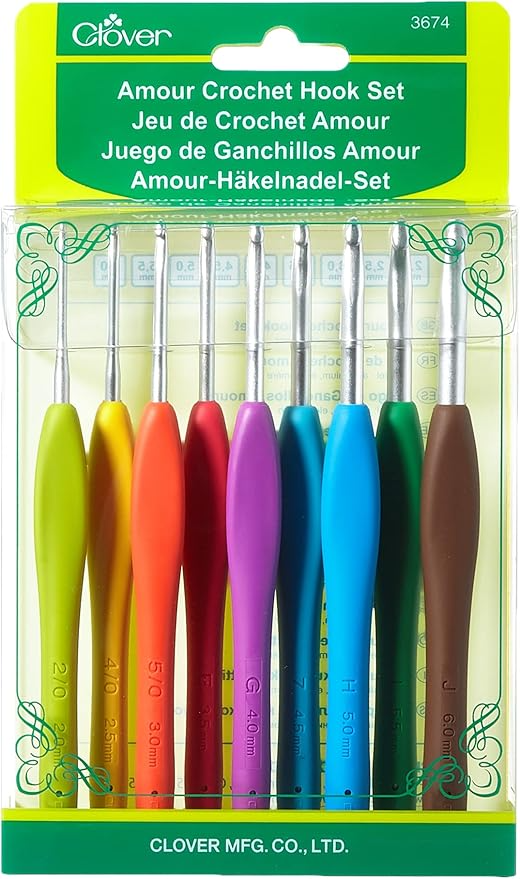 CLOVER Amour Crochet Hook Set 3674