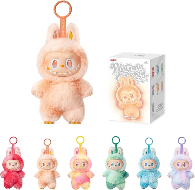 POP MART THE Monsters LABUBU Big into Energy Vinyl Plush Pendant Blind Box